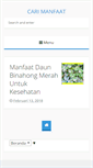 Mobile Screenshot of carimanfaat.com